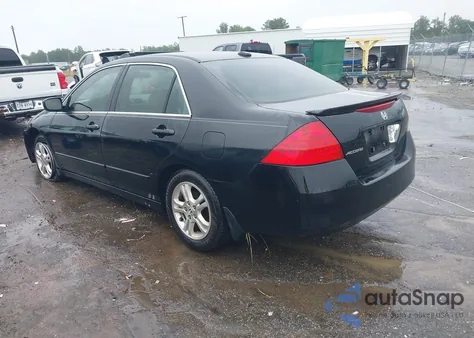 2007 Honda Accord 2.4 Ex from USA, damaged, VIN 1HGCM56817A190375